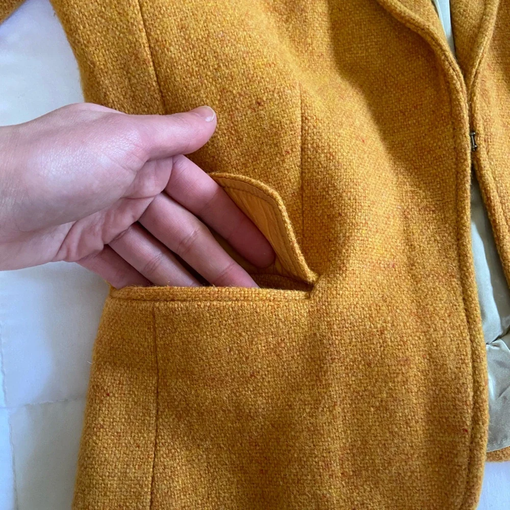 Vintage J Crew 100% Wool Blazer